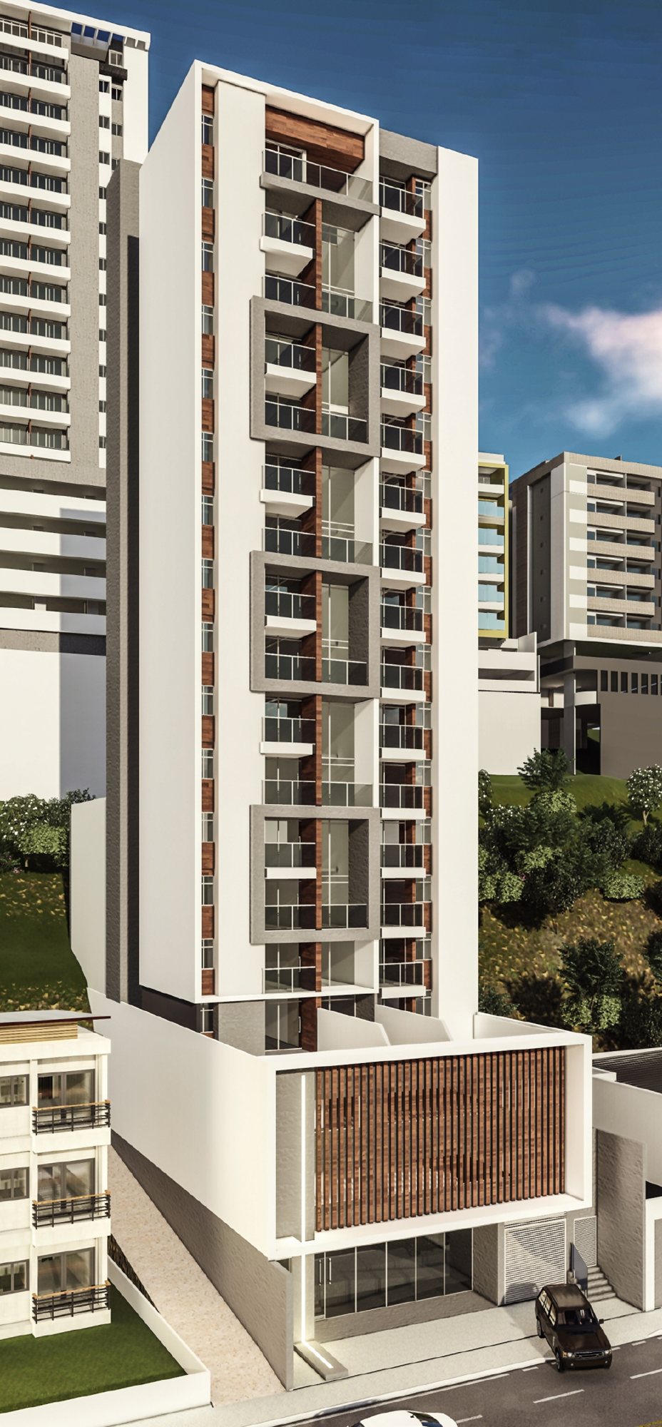 Fachada, Torre 01